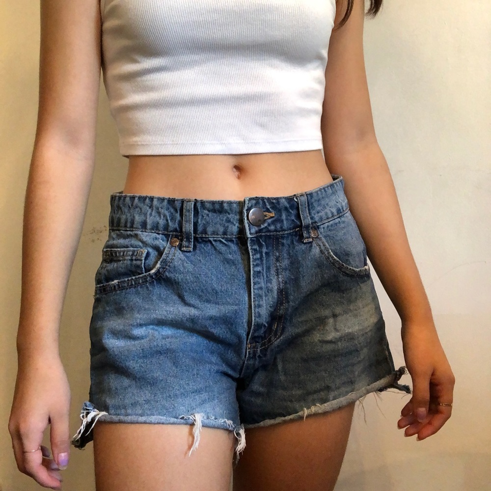 Cotton on denim short